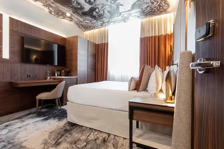 Habitación de hotel de lujo